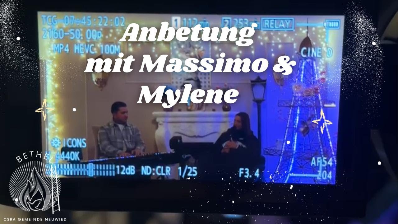 Anbetung Session 01 Mylene & Massimo -SCHAFFE RAUM FÜR JESUS ! Sei ein Gefäß das er füllen kann. adlı videoyu YouTube'da izle Anbetung Session 01 Mylene & Massimo -SCHAFFE RAUM FÜR JESUS ! Sei ein Gefäß das er füllen kann. adlı videoyu YouTube'da izle
