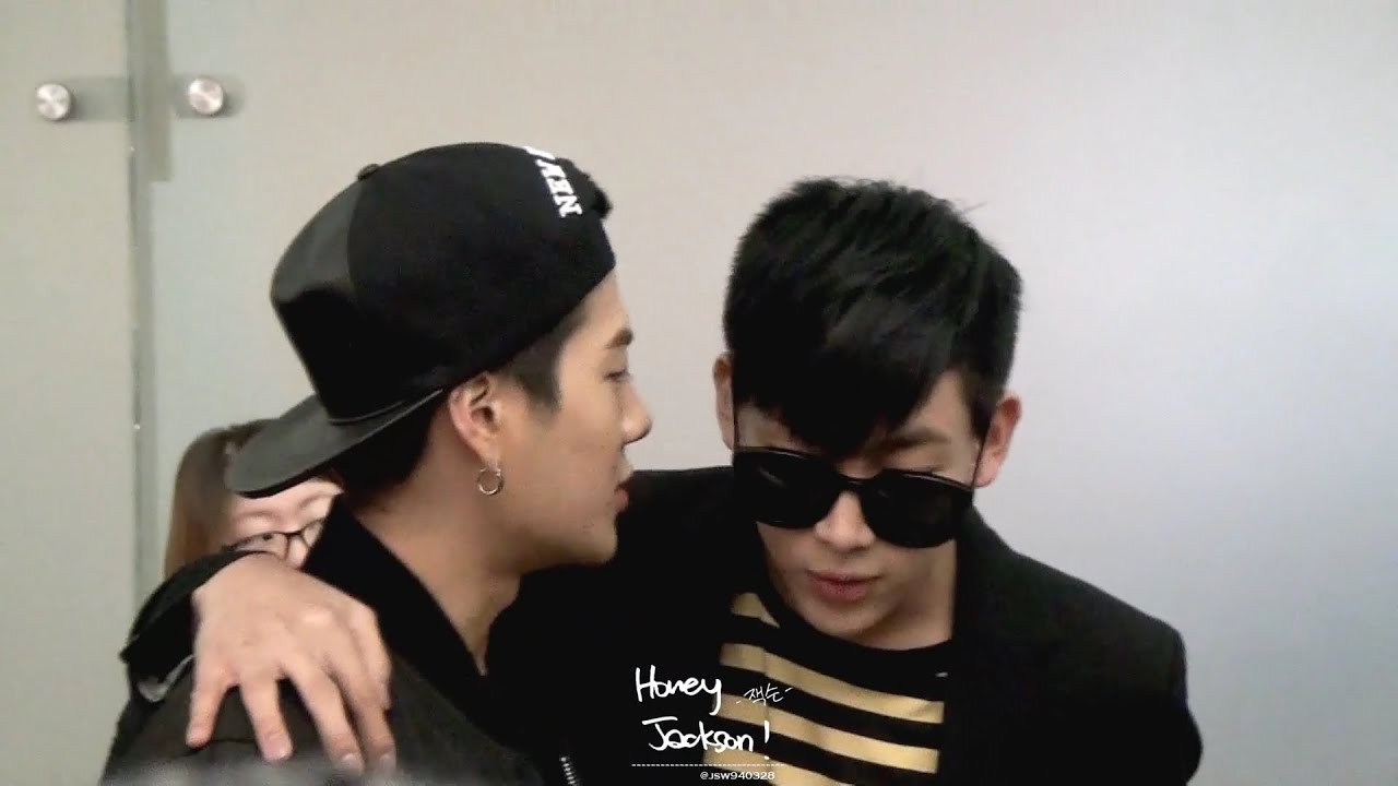 [FANCAM] 141211 인천공항 출국 GOT7 - Jackson (잭슨직캠)