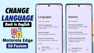 Change Language on Motorola Phone! [How To Using Language Settings]