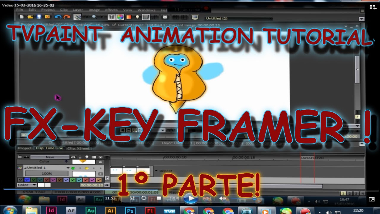 Tvpaint Animation- Tutorial FX- KeyFramer/ 1º Parte! - YouTube