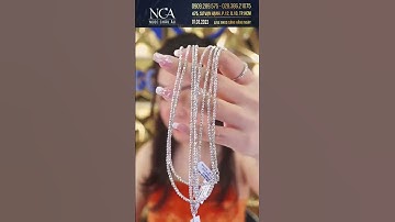 Dây chuyền bi khắc máy 5D long lanh - Ngọc Châu Âu