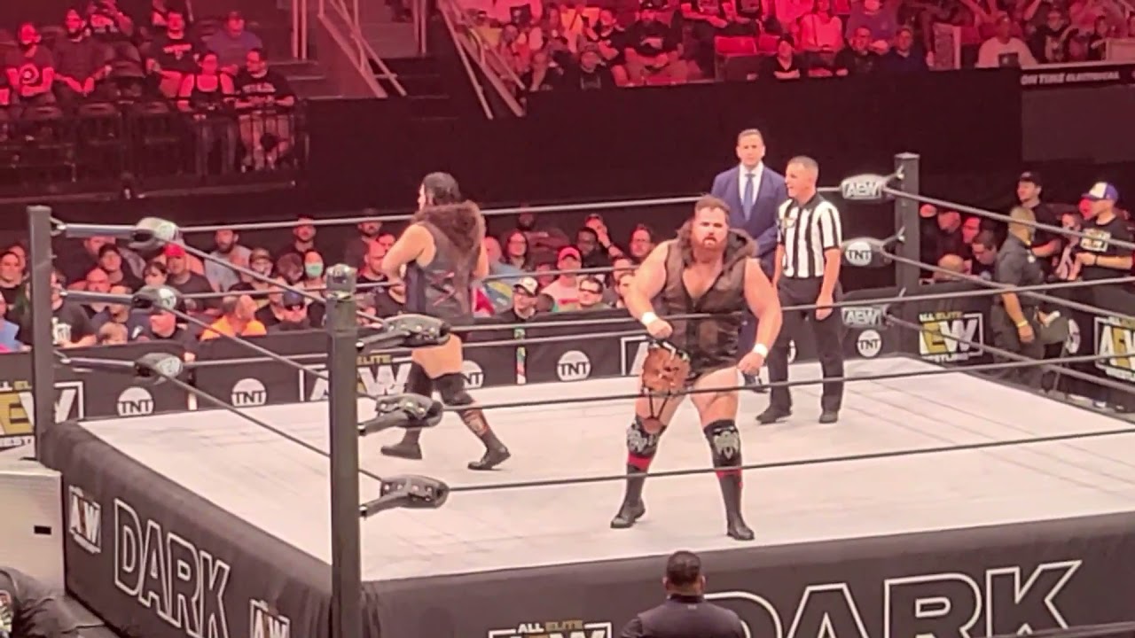 Darby Allin w/ Sting vs. Bear Bronson w/ Bear Boulder Entrances - AEW Dark Elevation 8-2-21 (Live)