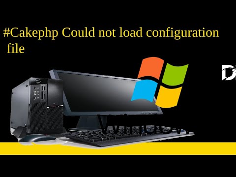 Cakephp Could not load configuration file