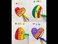 ❤️🧡🍎🍑satisfying creative drawing #art  #satisfyingvideo #satisfying #video #viral #creative #shorts