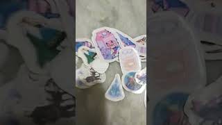 how to make stickers at home easy with butter paper and tape screenshot 5