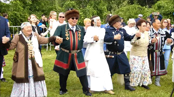 2017- Ысыах Республики Саха. Якутия. Москва. Коломенское. Якутский национальный круг. Осуохай.
