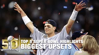 Top 5 Super Bowl Upsets of All Time | NFL Now