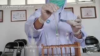Praktikum Biokimia(uji keasaman minyak dan uji pembentukan emulasi)3025