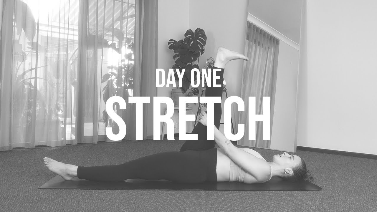 STRETCH DAY 1 | 7 Days Pilates Challenge - YouTube
