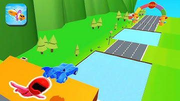 SHAPE SHIFTING🏃‍♂️🚗🚲🚦All Levels Gameplay Walkthrough Android,ios max UY5IK