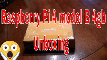Unboxing the Canakit Raspberry Pi 4 model B 4gb (starter kit)
