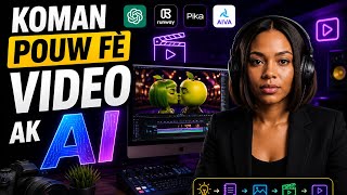 (Men Koman pouw fè Video AI etap pa etap )