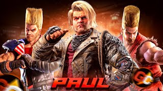 Evolution of PAUL PHOENIX in Tekken Games | 2K 60FPS