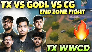 TX vs GODL vs CG in END ZONE 🥶🔥TX WWCD ✅⚡