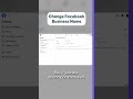 How To Change Business Name On Facebook Page That S What You Need Shorts Facebook How To Change Business Name On Facebook Page That S What You Need Shorts Facebook