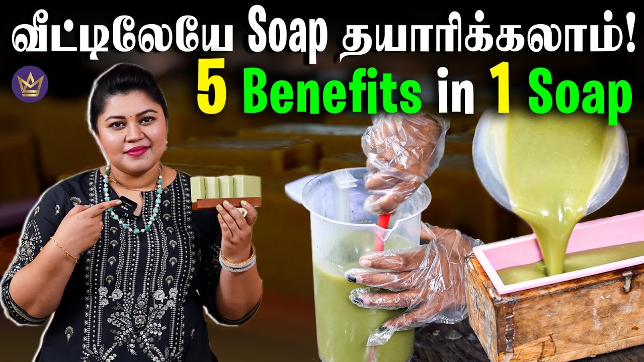 🔴Full process - Cucumber soap making for all types of skin | Nancy Jennifer | Soap Making at Home
