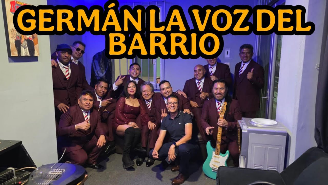 GERMAN LA VOZ DEL BARRIO !!! - YouTube