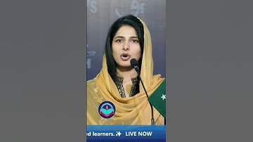 Mamoona Malik, 47e positiehouder in CSS 2024 (FSP), stelt zichzelf voor tijdens het CSPs Topper E...