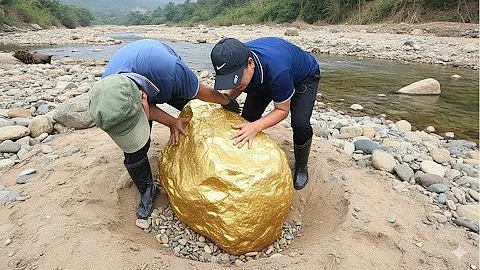 WOW! Massive Gold Nugget #goldmines #gold #goldmining