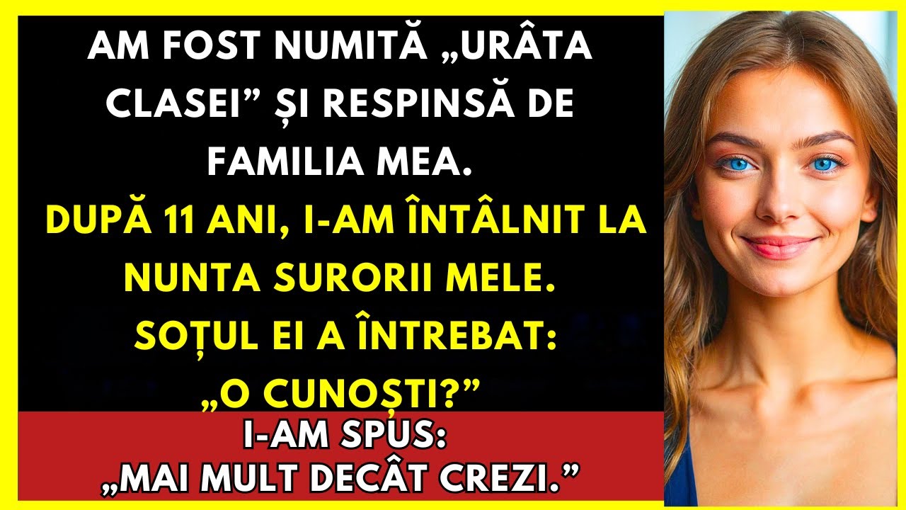 Am Apărut La Nunta Surorii Mele După 11 Ani... Nimeni Nu Știa Cine Sunt Cu Adevărat Până...