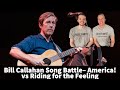 Bill Callahan Reaction - America! vs Riding For The Feeling Song Battle!