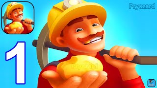 Gold Rush: Mining Simulator - Gameplay Walkthrough Part 1 Tutorial Town, Island 1 & 2 (iOS, Android) screenshot 2