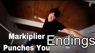 Markiplier Punches You (ALL ENDINGS)