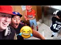 THEY PLAYED BASEBALL IN AN ELEVATOR, MOBO REACTS WITH ME!, Reacting to Viral Baseball Videos