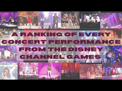 A RANKING OF EVERY CONCERT PERFORMANCE FROM THE DISNEY CHANNEL GAMES