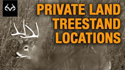 Selecting a Private Land Treestand Location