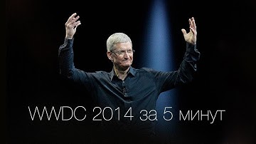 Apple WWDC 2014 за 5 минут - iOS 8, Yosemite,  Swift...
