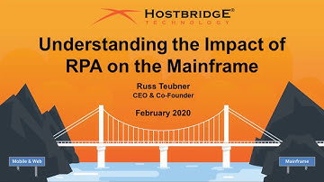 Understanding the Impact of Robotic Process Automation (RPA) on the Mainframe