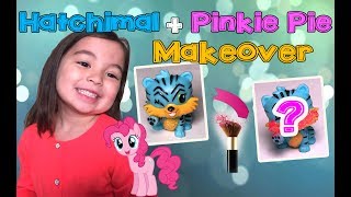 Makeover! Hatchimals Colleggtible and Pinkie Pie | Painting | Cathleen's Toy Review | Cookie Swirl C