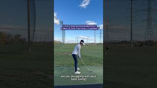 Fix your back swing with 4 drills #golf #golftips #golflesson #golfswing #golfer #golfing #golflife
