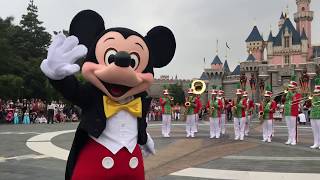 Hongkong disneyland birthday moment for mickey mouse on 18/11/2016
front castle