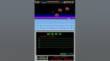 Arrow Flash (Mega-Tech) [MAME] [shortplay]