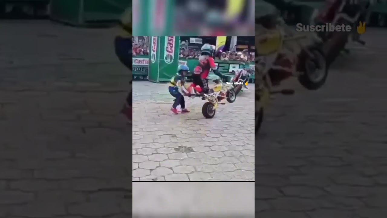 🔥🔥 Stunt niños en mini moto🔥🔥