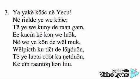 Ya yakë kɔ̈ɔ̈c në Yecu