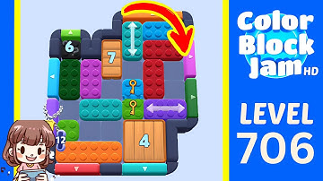Color Block Jam Level 741 (706) Solution Walkthrough