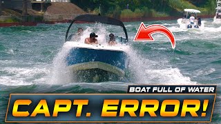 WARNING: BOAT IN DANGER OF SINKING AT POINT PLEASANT CANAL !! | WAVY BOATS | HAULOVER INLET BOATS