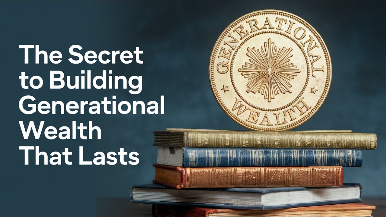 The Secret to Building Generational Wealth That Lasts - YouTube