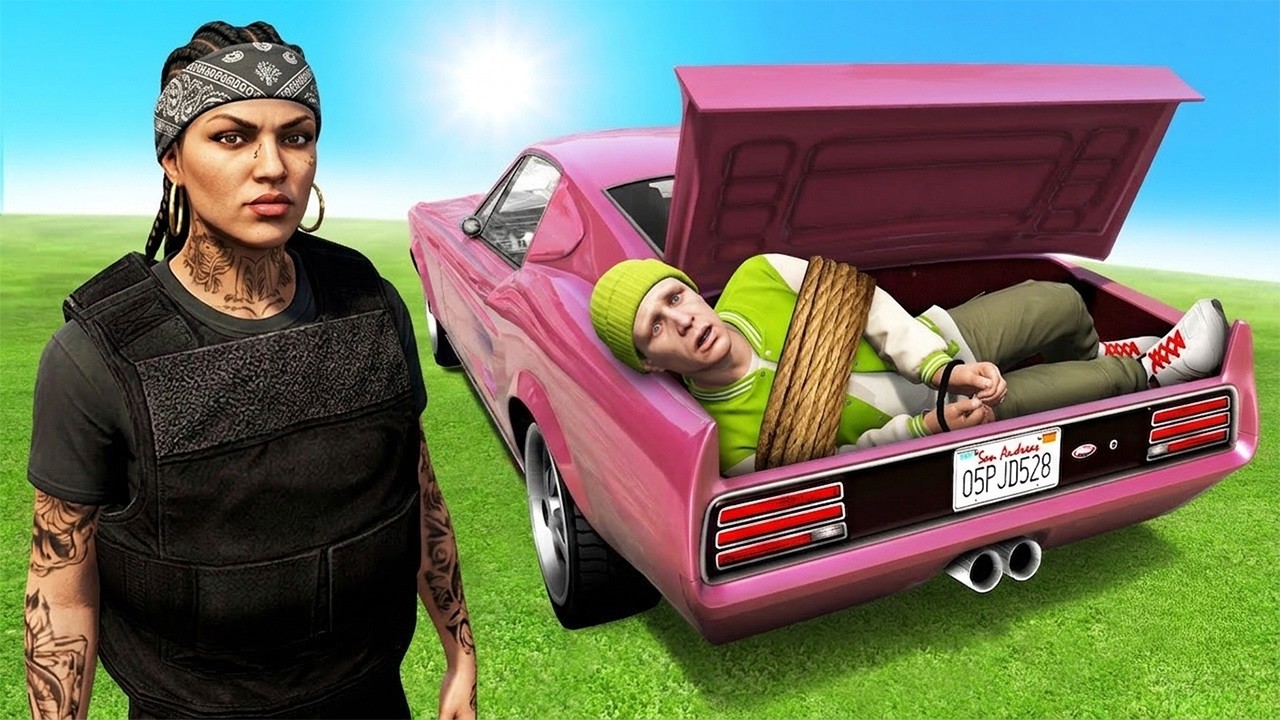 GANGUL FETELOR m-a RAPIT in GTA 5!