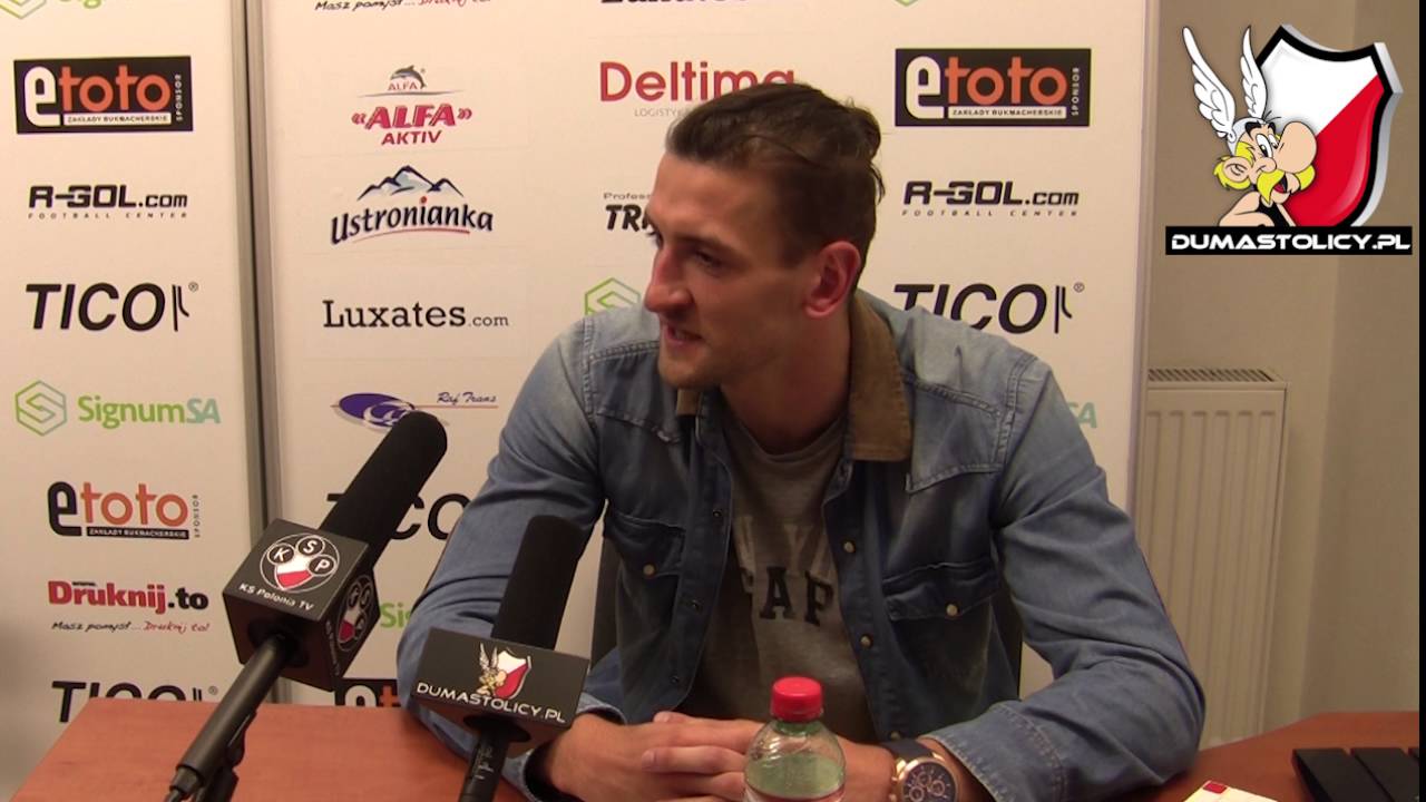 Marcin Bochenek po meczu Polonia - Pilica Białobrzegi - YouTube