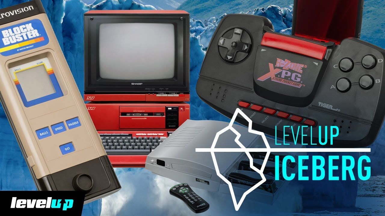 El Iceberg de las consolas más EXTRAÑAS, DESCONOCIDAS y OLVIDADAS
