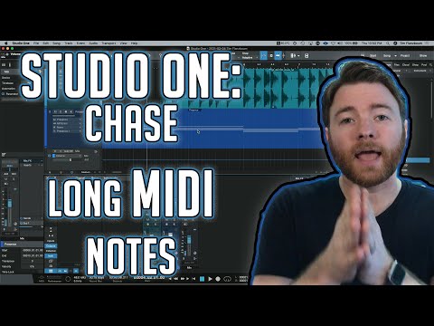 Studio One: How to Chase MIDI notes