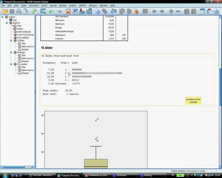 Spss Konfidensintervall Youtube