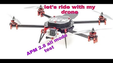 Testing APM Flight modes-Stabilize || Altitude hold || land|| Loiter || RTL || Drone || Electronics