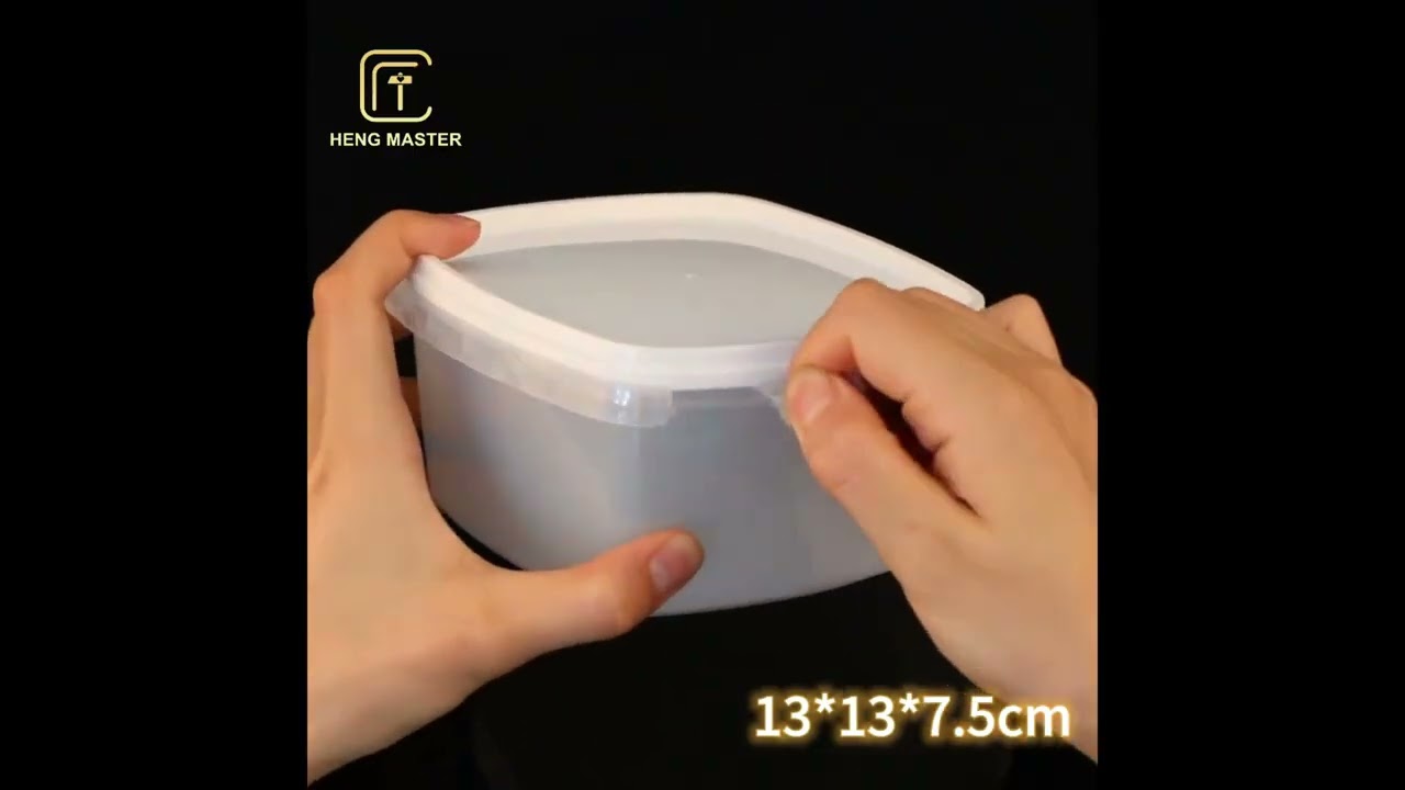 500ml Airtight Food Storage Box | Leak-Proof & Fresh Keeping Demonstration 🥗