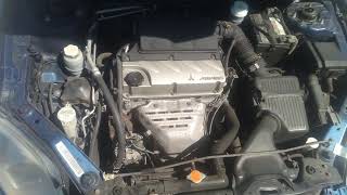 Mitsubishi 4G69 engine sound of 2009 Eclipse Gs 4A3AK24FX9E021220