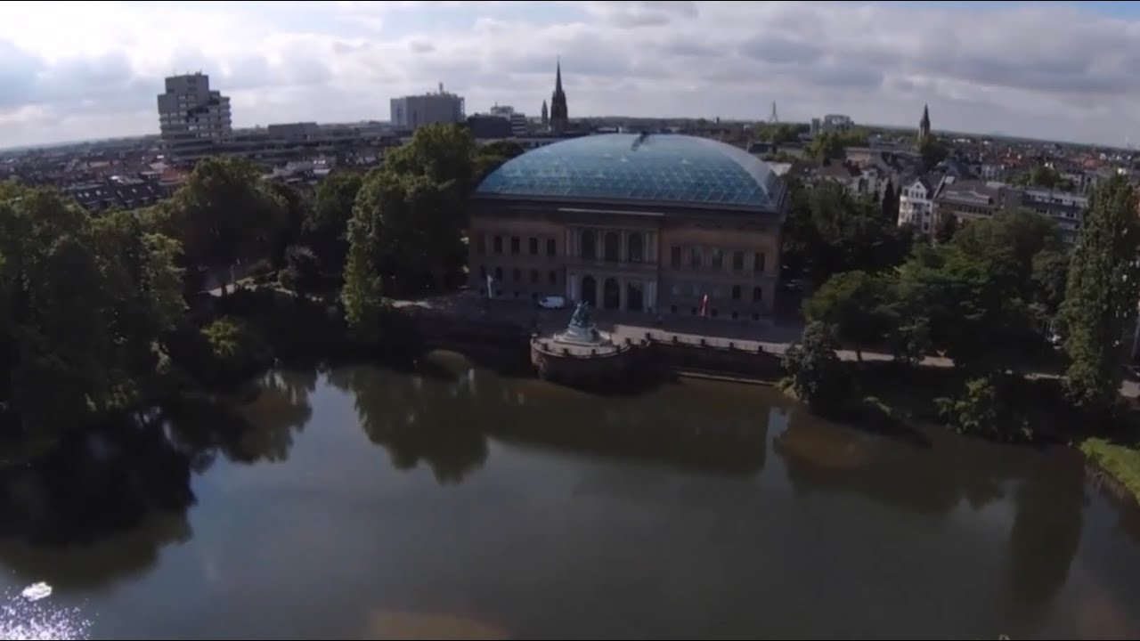 Ständehaus Düsseldorf - by drone